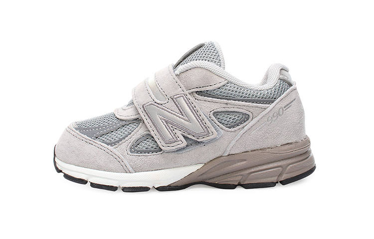 New Balance New Balance NB 990 V4 Comfortable Low top Toddler Shoes Gray Infant And Toddler