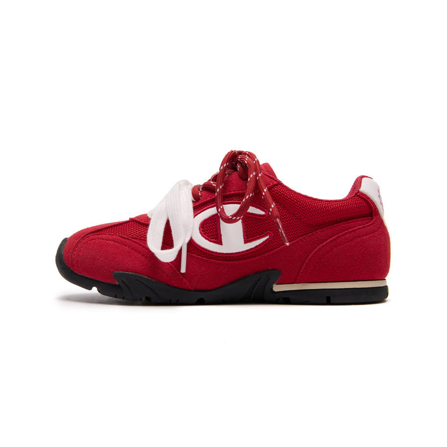 Champion Kids Vintage Racing Shoes Low top Kids' Skateboarding Shoes Aurora Red