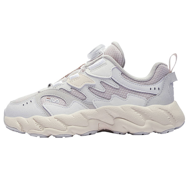 FILA KIDS BOA Fern Sneakers Low top Kids' Running Shoes Light Gray