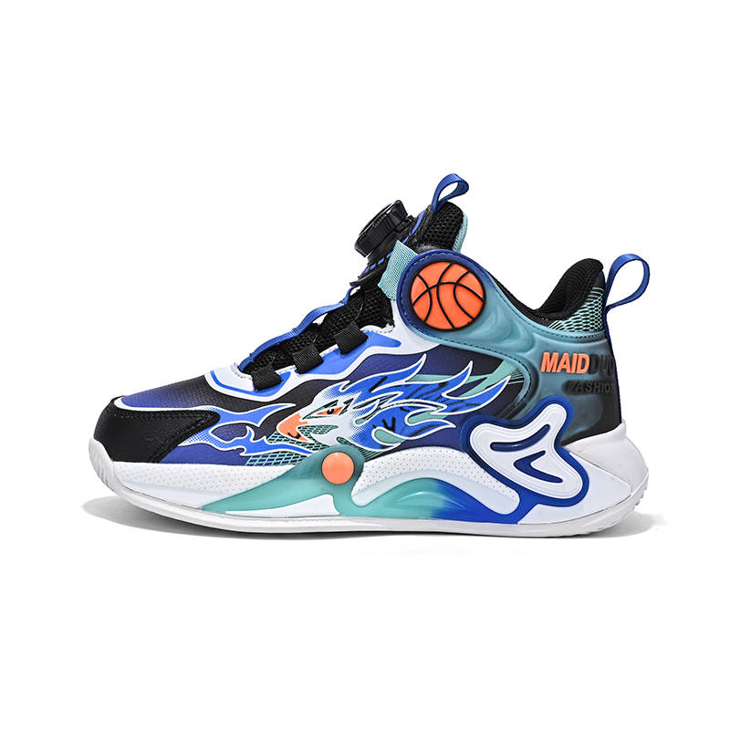 ZIJIAN Comfortable Round Toe Abrasion Resistant Abrasion Resistant Mid top Kids' Running Shoes Kids'