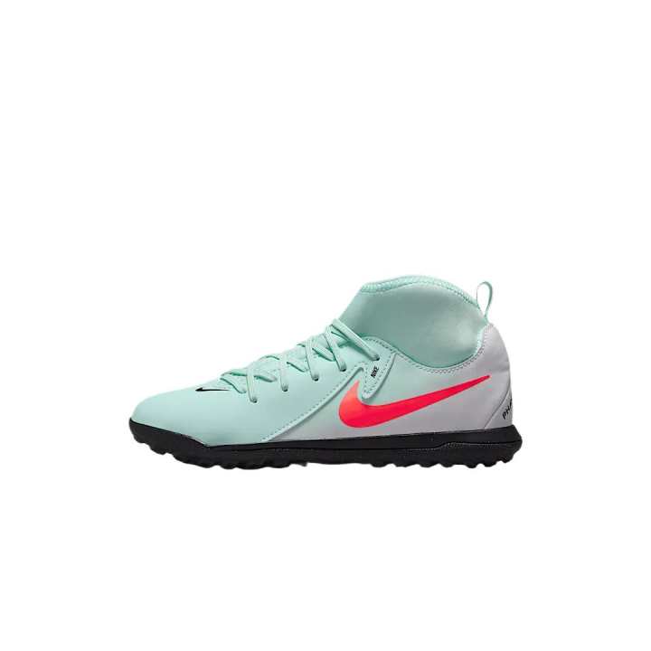 Nike Nike Phantom Luna 2 Slip Resistant Abrasion Resistant High top Kids' Soccer Shoes Mint Green Kids'