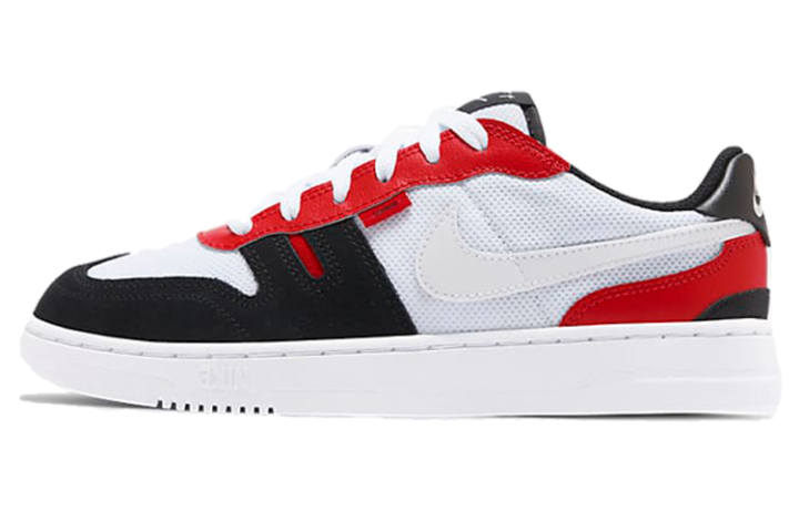 Nike Nike Squash Type Slip Resistant Cushioning Low top Skateboard Shoes Red White Unisex