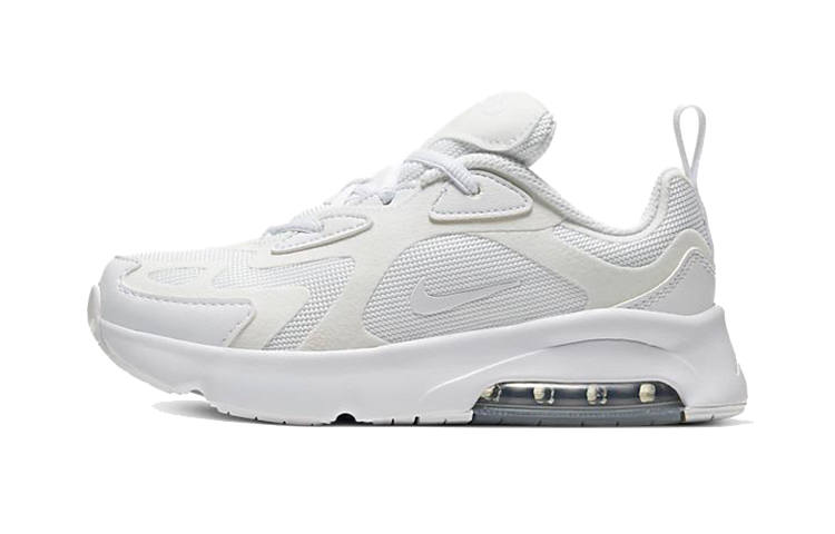 Nike Nike Air Max 200 Kids Lifestyle Shoes Pure White Children Aged 3 7 Years Old