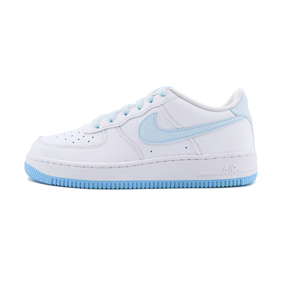 Nike Nike Air Force 1 Synthetic Leather Slip Resistant Anti Kick Slip Resistant Anti Kick Low top Kids' Skateboarding Shoes