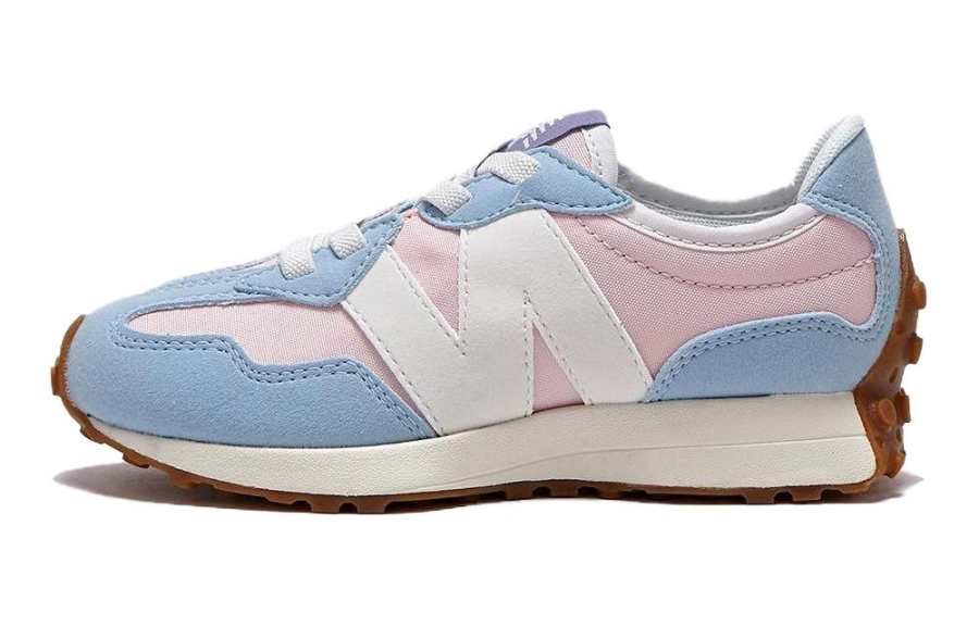 New Balance New Balance Abrasion Resistant Breathable Low top Kids' Running Shoes Blue Pink Kids'