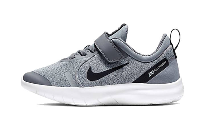 Nike Nike Flex Experience RUN 8 Slip Resistant Cushioning Low top Kids' Running Shoes Gray Children Aged 3 7 Years Old