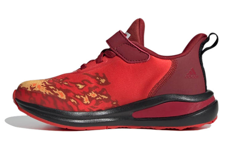 Adidas LEGO x Adidas Fortarun Ninjago Kai J Breathable Low top Running Shoes Red Teenagers
