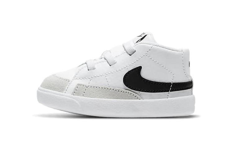 Nike Nike Blazer Slip Resistant Abrasion Resistant Slip Resistant Abrasion Resistant Mid top Toddler Shoes White Black