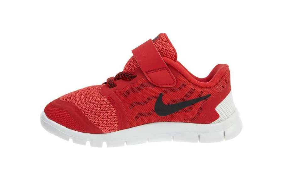Nike Nike FREE 5 Cushioning, Wear Resistant Low top Toddler Shoes Red Infant And Toddler