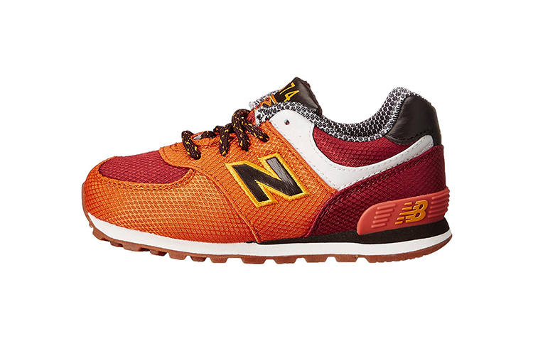 New Balance New Balance NB 574 Comfortable Low top Toddler Shoes Orange Infant And Toddler