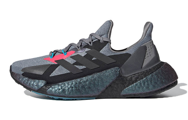 Adidas Adidas X9000l4 Abrasion Resistant Abrasion Resistant Low top Running Shoes Gray Black Teenagers