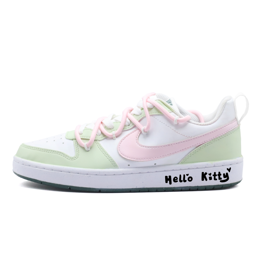 Nike Nike Court Borough Dale Synthetic Leather Slip Resistant Abrasion Resistant Slip Resistant Abrasion Resistant Low top