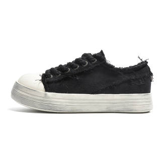 QIQUDUCK Canvas Lightweight Height Increasing Lightweight Height Increasing Low top Skateboard Shoes Unisex