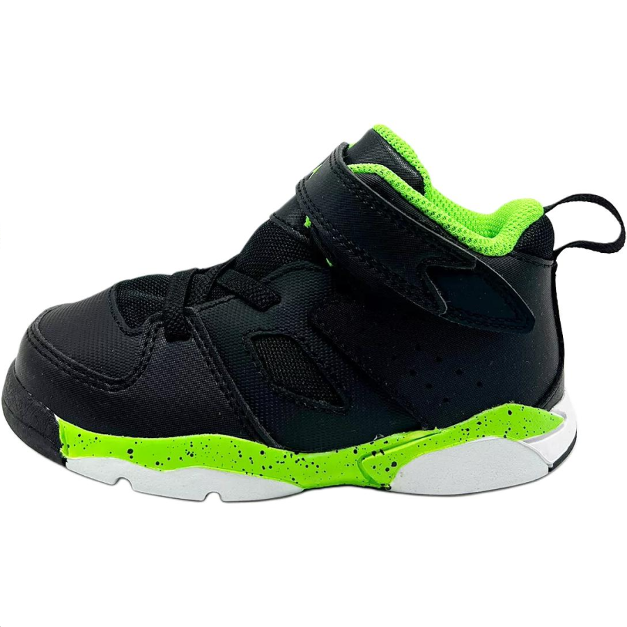 Jordan Jordan FLTCLB '91 Slip Resistant Abrasion Resistant Mid top Toddler Shoes Black Infant And Toddler