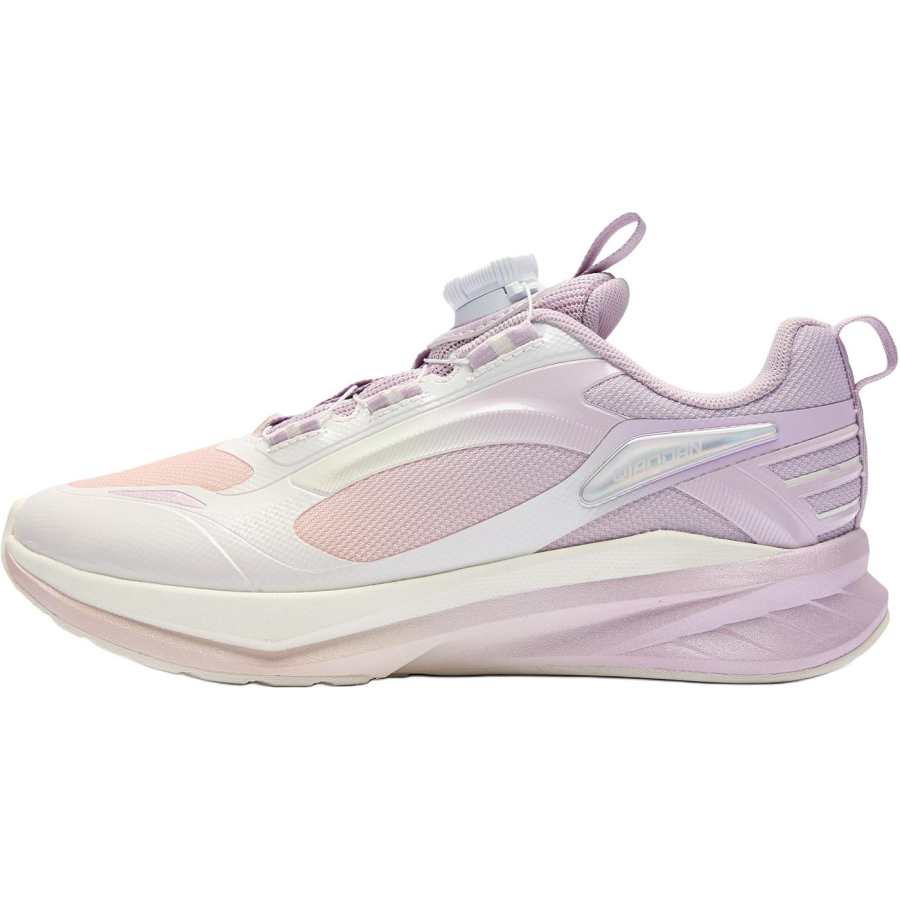 QIAODAN Lightweight Low top Running Shoes Purple Pink Teenagers