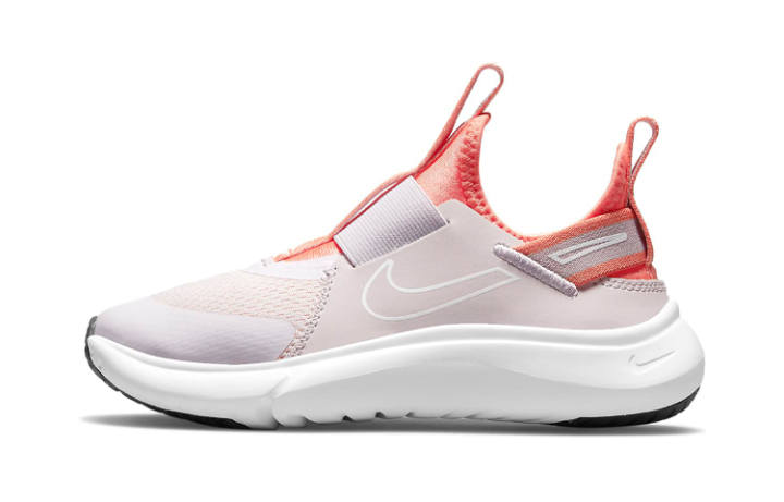 Nike Nike Flex Slip Resistant Cushioning Abrasion Resistant Low top Kids' Running Shoes Pink Orange