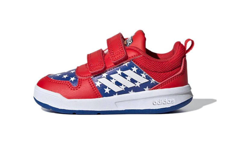 Adidas Neo Tensaur Comfortable Abrasion Resistant Low top Toddler Shoes Red Blue Infant And Toddler