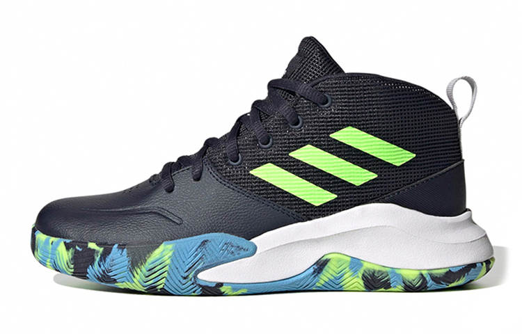 Adidas adidas Own The Game J Wide 'Legend Ink Signal Green'