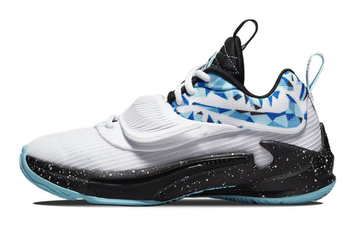 Nike Nike Freak 3 'Copa' Low top Basketball Shoes White Blue Unisex