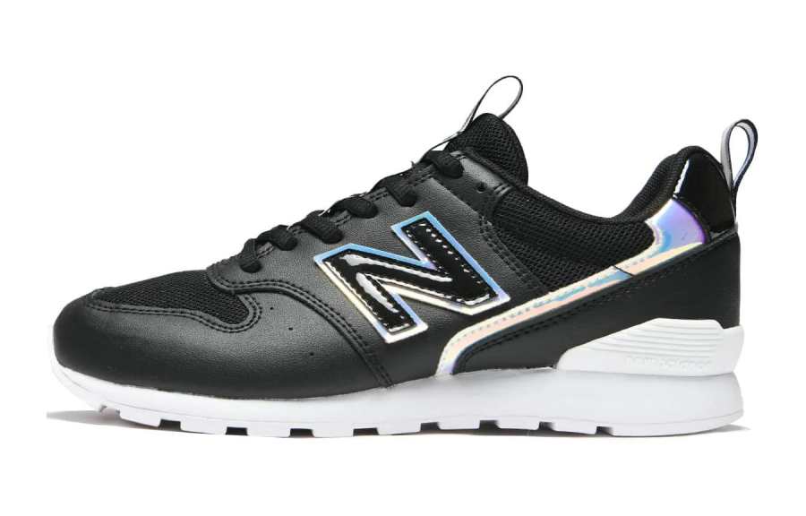 New Balance New Balance NB 996 Cushioning, Wear Resistant Low top Kids' Running Shoes Black White Kids'
