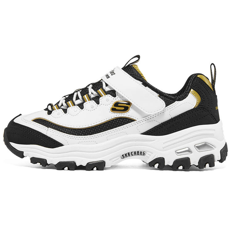 Skechers Low top Chunky Sneakers White/Black/Gold Teenagers