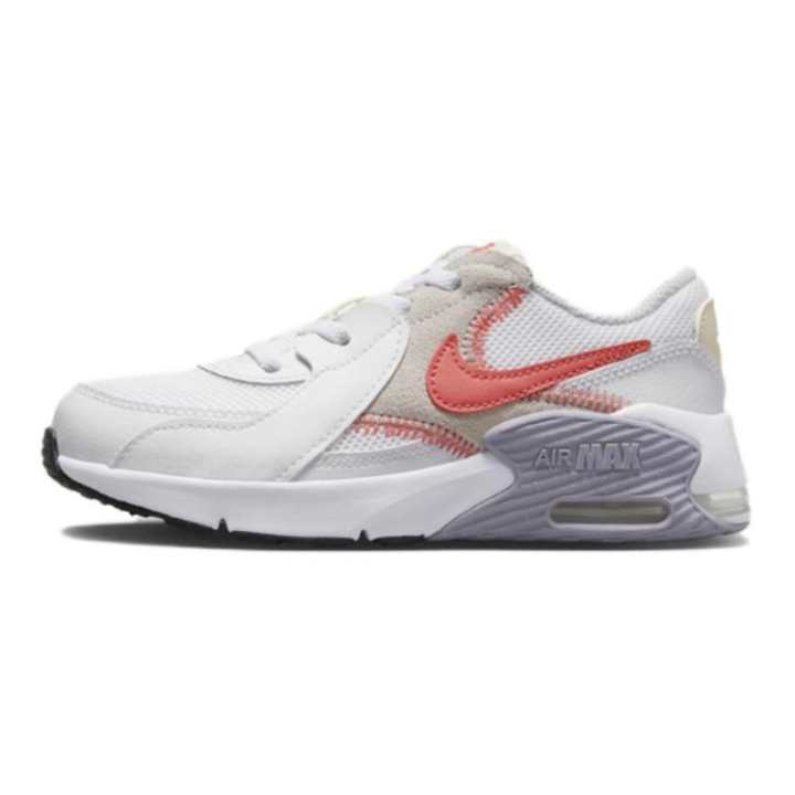 Nike Nike Air Max Excee Kids Lifestyle Shoes White Orange Kids'