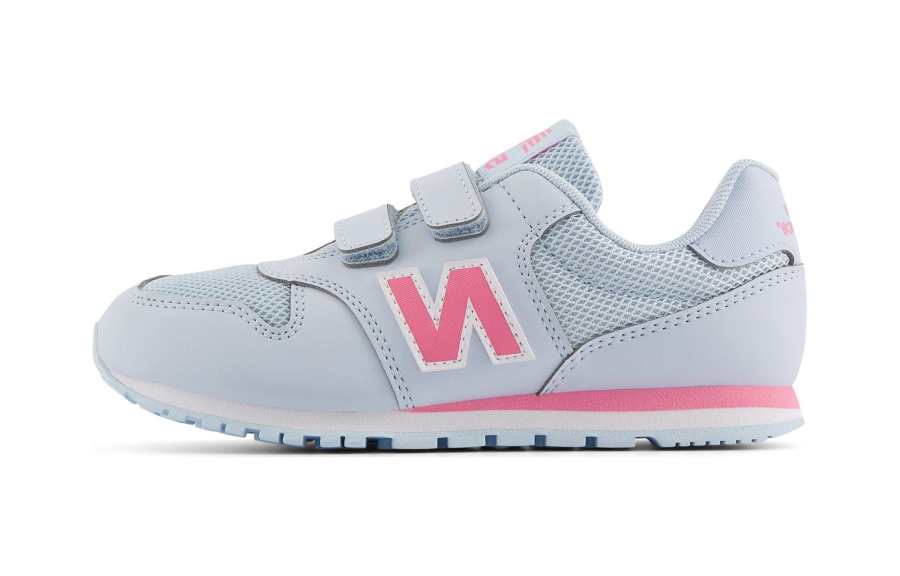 New Balance Pre school New Balance NB 500 Vintage Low top Kids' Running Shoes Blue Pink