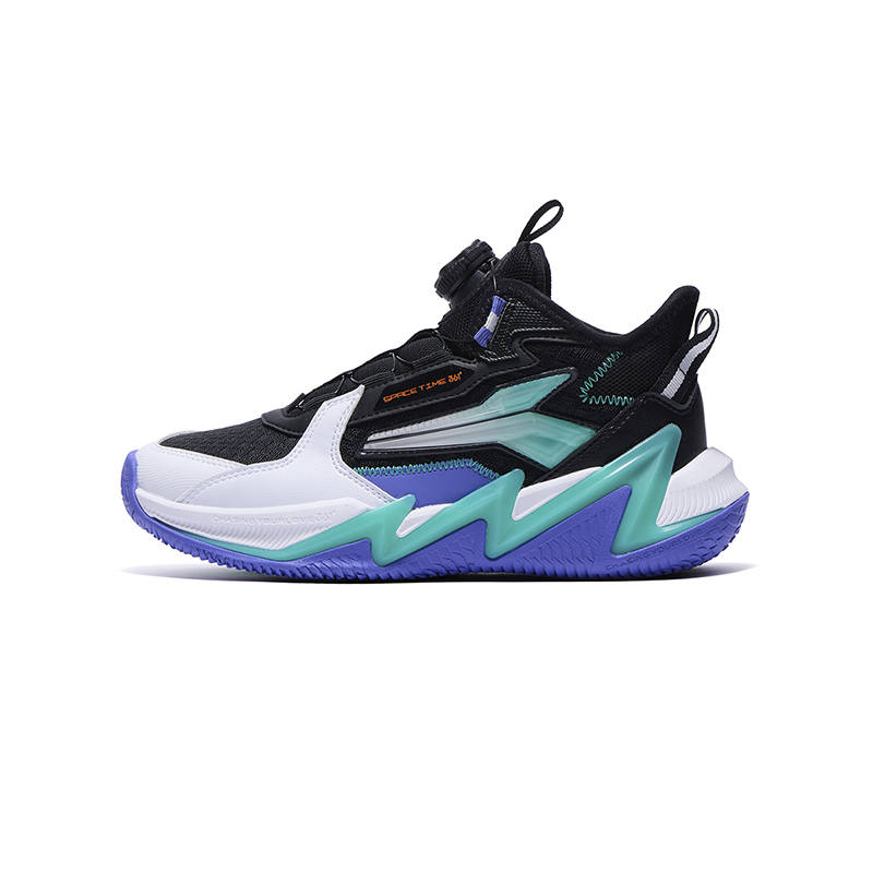 361°KIDS Brave Warrior 3.0 Children's Basketball Shoes White Black Kids'