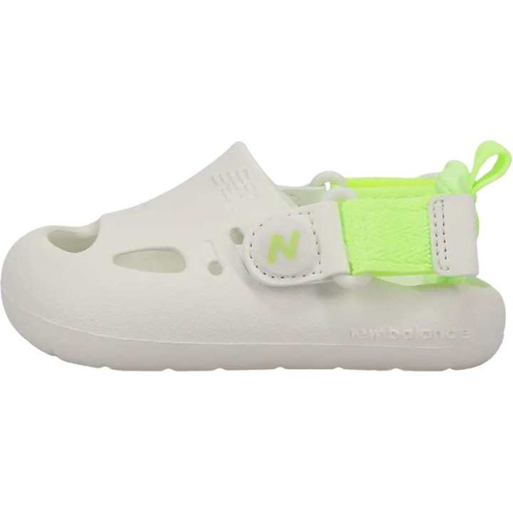 New Balance Unisex New Balance 8811 Kids Clogs White Green