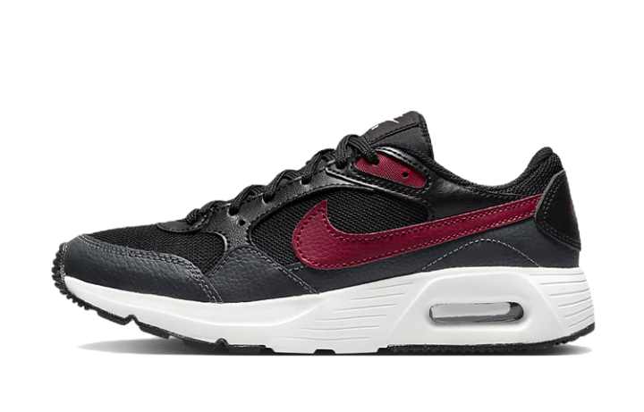 Nike Nike Air Max SC Cushioning Low top Casual Shoes Black Red Unisex
