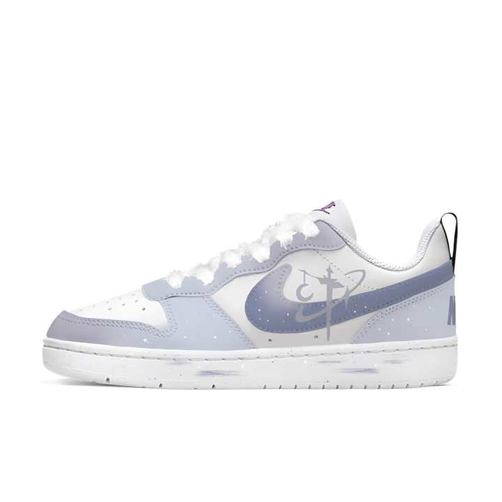 Nike Nike Court Borough Cloud Island Xavier Synthetic Leather Slip Resistant Abrasion Resistant Low top