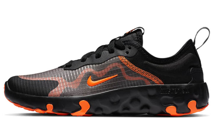 Nike Nike Renew Lucent 'Black Total Orange' GS