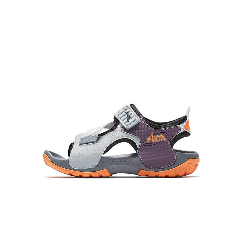 Antakids Synthetic Leather, Textile Slip Resistant Rebound Breathable Abrasion Resistant Low top Children's Sandals