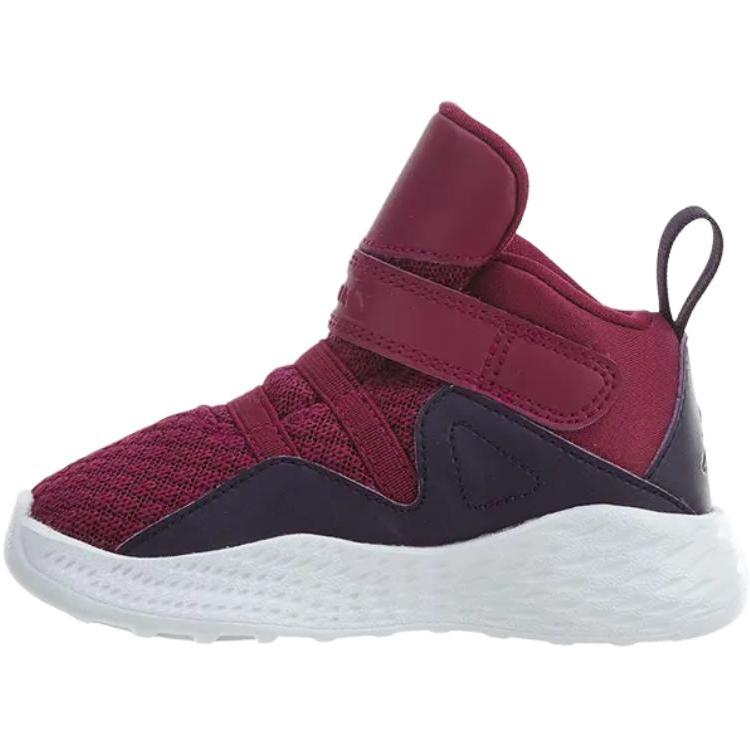 Jordan Jordan Air Jordan Formula 23 Mid top Children's Basketball Shoes Red Purple Children Aged 3 7 Years Old