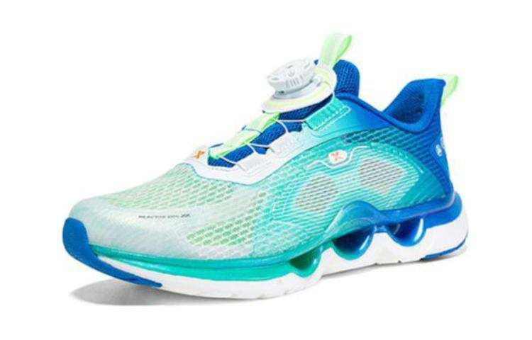 XTEP Cushioning Rotating 11.0 Star Rotating Low top Running Shoes Blue White Unisex