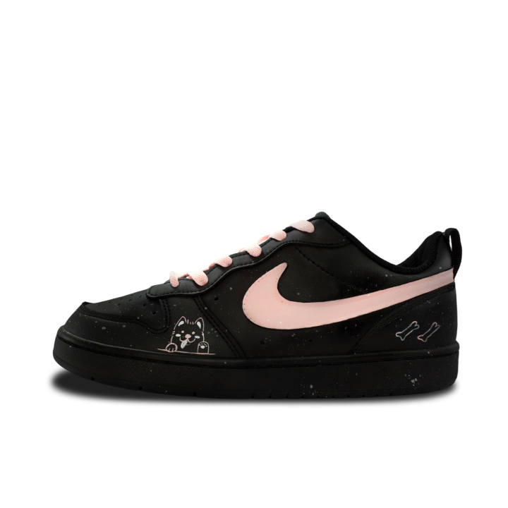 Nike Nike Court Borough Starry Night Shiba Inu Adventure Journal Leather Lightweight Cushioning Lightweight Cushioning