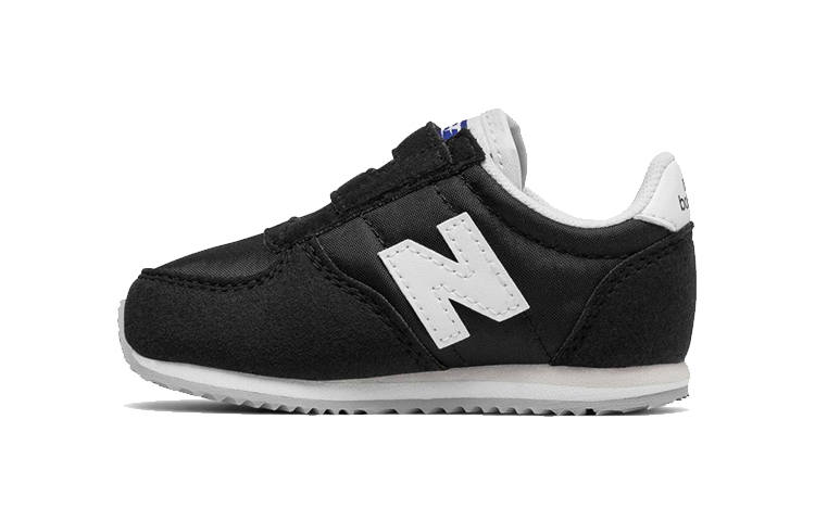 New Balance New Balance NB 220 Comfortable Cushioning Breathable Low top Toddler Shoes Black White Infant And Toddler