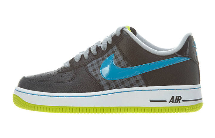 Nike Nike Air Force 1 Low top Skateboard Shoes Black Green Blue Unisex