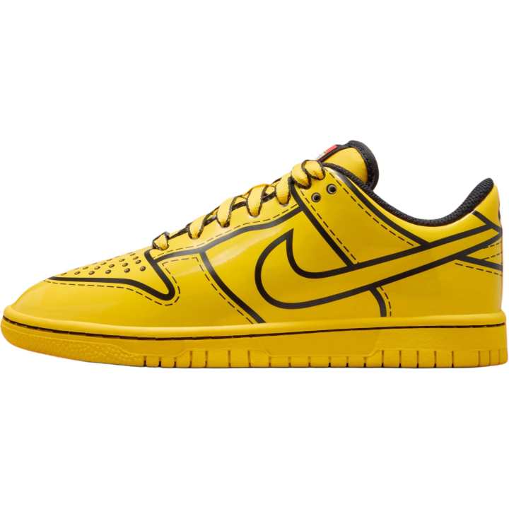 Nike Nike x LEGO Dunk Low top Skateboard Shoes Parade Yellow/Black Unisex