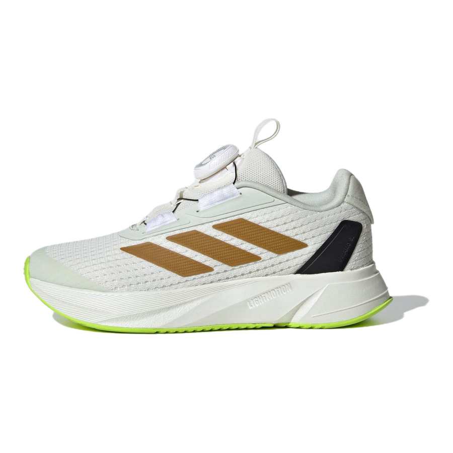 Adidas Adidas Duramo Sl Abrasion Resistant Breathable Low top Kids' Running Shoes White Green Kids'