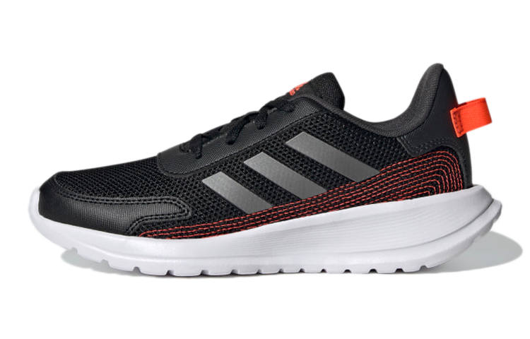 Adidas Adidas TENSAUR K Abrasion Resistant Breathable Low top Kids' Running Shoes Graphite Black Kids'