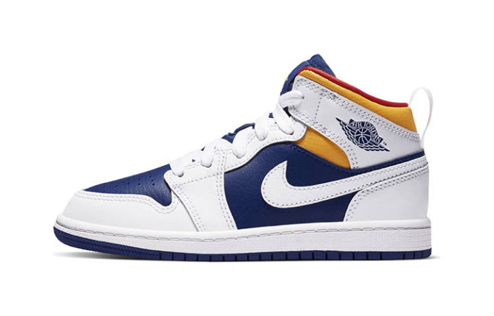 Jordan Jordan 1 Mid Hite Deep Royal Blue