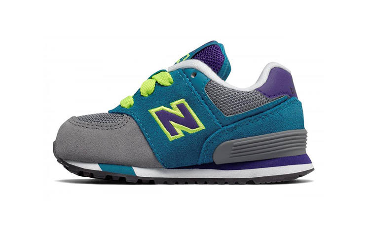 New Balance New Balance Cushioning Abrasion Resistant Breathable Low top Toddler Shoes Gray Blue Infant And Toddler