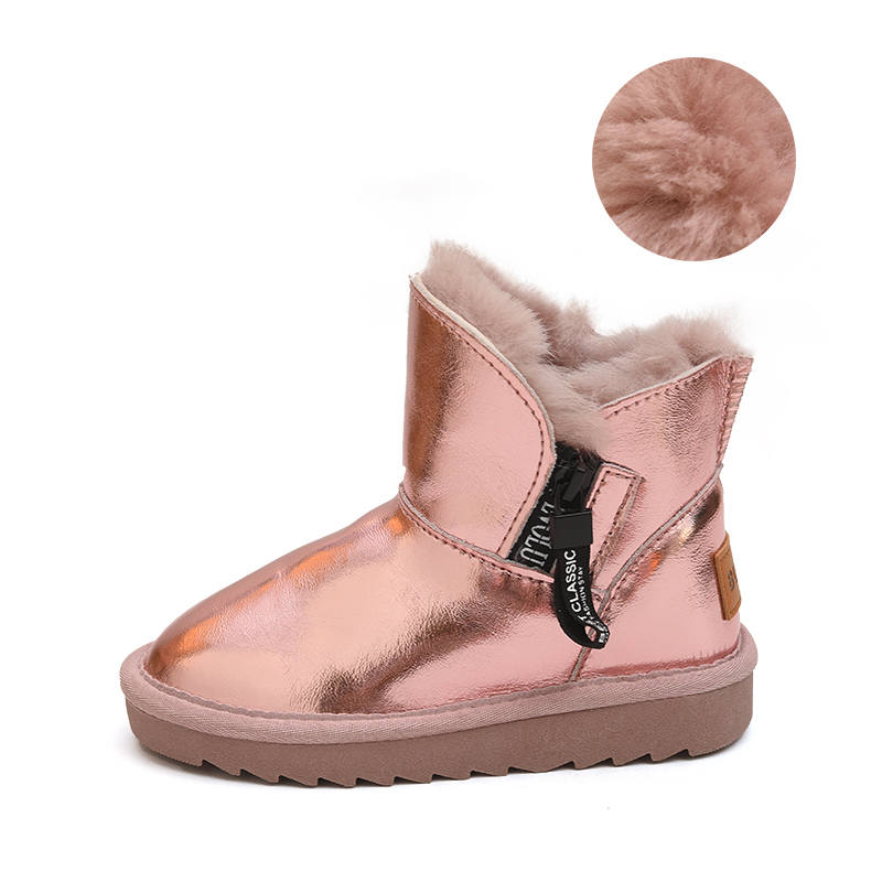 BODING BODING Slip Resistant, Abrasion Resistant, Fleece Lined Thermal Kids' Boots Kids'