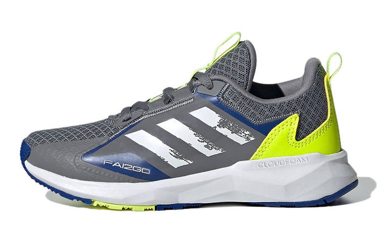 Adidas Adidas Fai2go K Abrasion Resistant Breathable Low top Kids' Running Shoes Gray Kids'