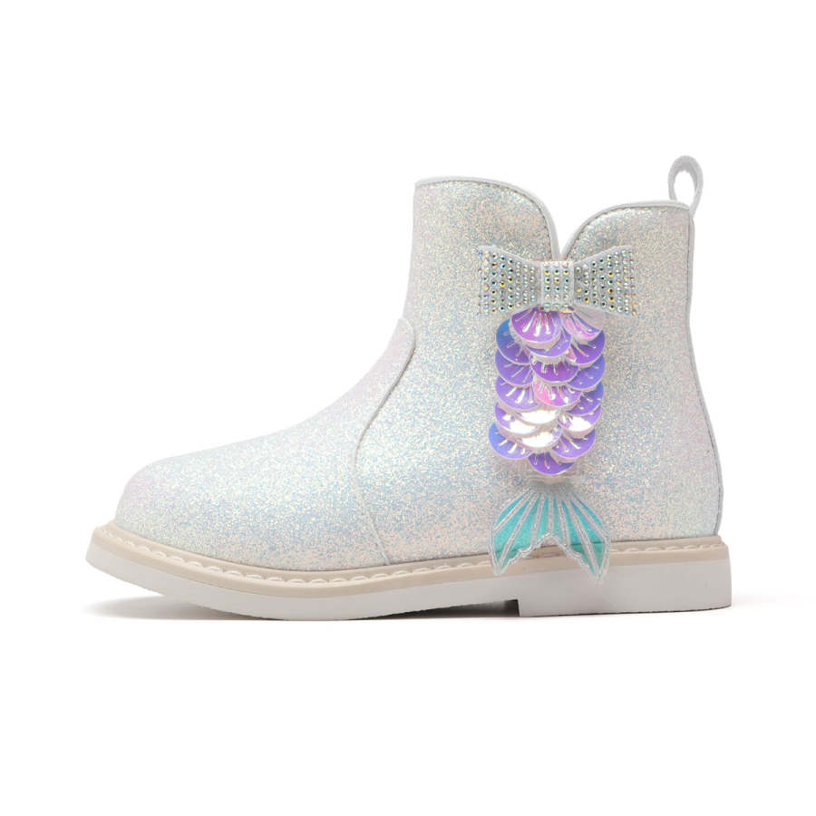 Satchi Synthetic Leather Low Shaft Kids' Boots Kids'