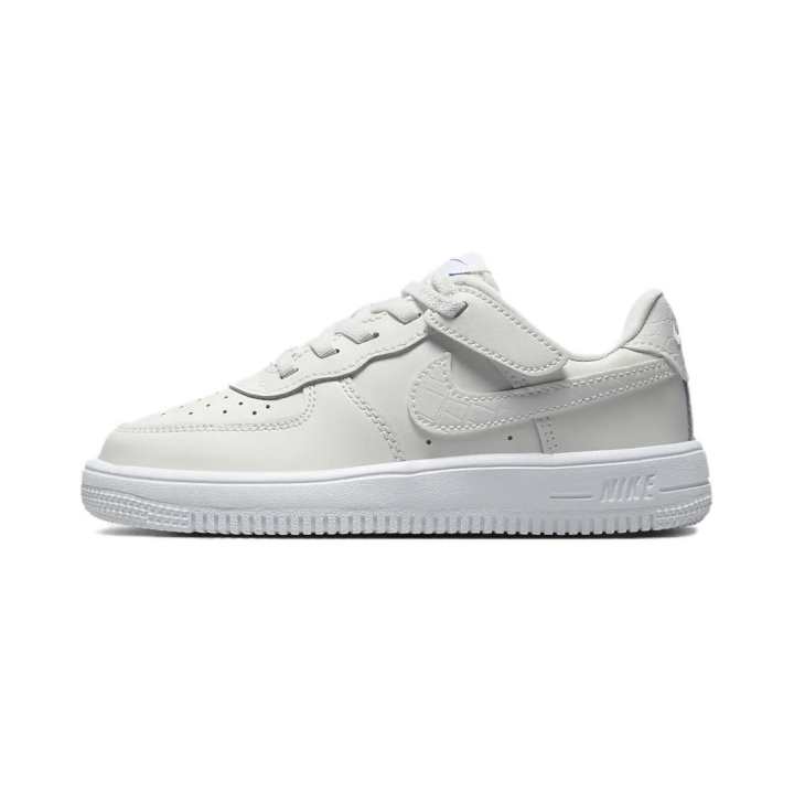 Nike Nike Force 1 Low LV8 EasyOn Abrasion Resistant Low top Kids' Skateboarding Shoes White Kids'