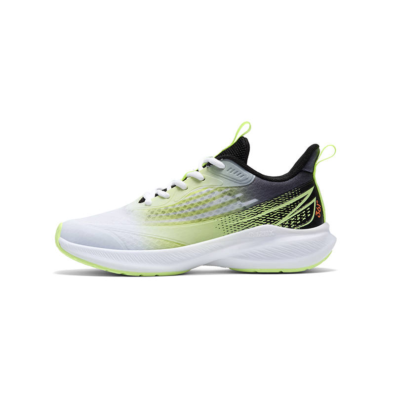 361°KIDS Flash Speed 3.0 Running Shoes White Green Black Gauze Style Teenagers