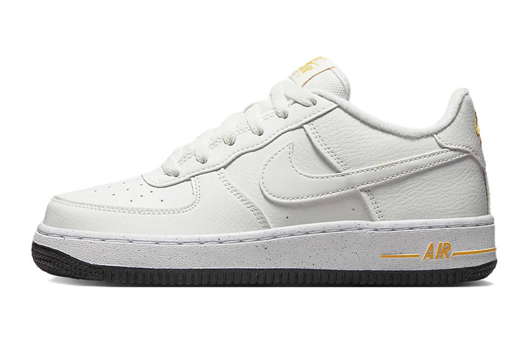 Nike Nike Air Force 1 Impact Next Nature Leather Low top Skateboard Shoes Gray White Unisex