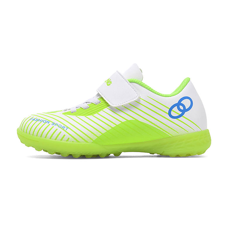 CAMKIDS Slip Resistant And Anti Kick Breathable Slip Resistant, Anti Kick, And Breathable Low top Kids' Soccer Shoes